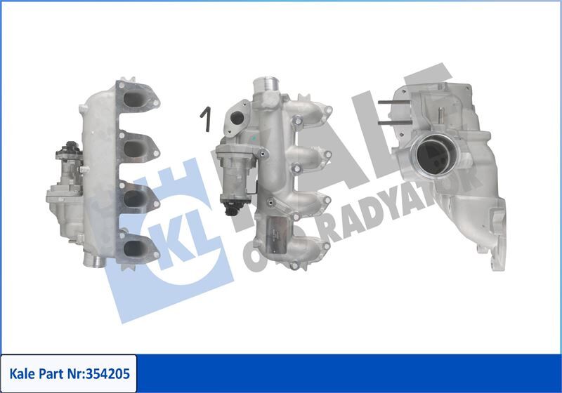 Egr Emme Manıfoldlu Ford C Max 05 07 Focus Iı Galaxy 06 15 Connect 03 14 1.8Tdcı 110Ps