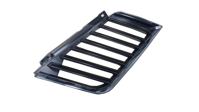 Mıtsubıshı L200- Pıck Up- 06/09; Ön Panjur Sol Koyu Gri Nikelaj Çıtalı (Tw)