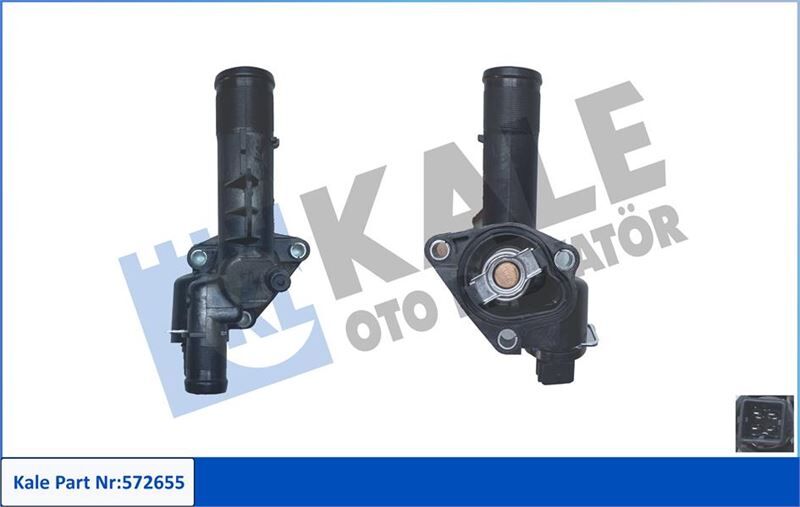 Termostat 83C Komple Renault Kangoo Iı 08 Clıo Iıı 05 12 Laguna Iıı 07 15 1.5Dci K9K 4 Çıkışlı