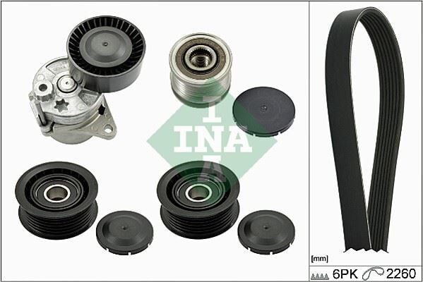 KANALLI KAYIS SETI MERCEDES W639 B906 KUTUKLU. ALTERNATOR KASNAKLI