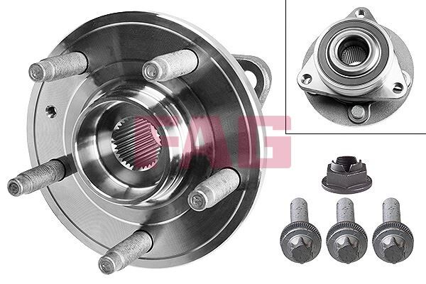 ÖN TEKER PORYASI RULMANLI CHEVROLET CRUZE 09-15 -ASTRA J 09-15 276mm Disk J67