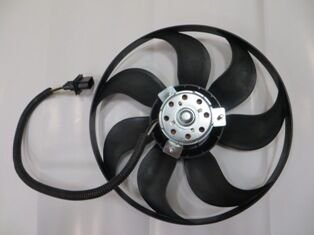 6E0959455A - Volkswagen Lupo- 99/02; Radyatör Fanı Motorlu Klimasız (7Kanat) (Bosch Tipi)