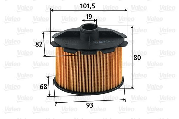 Yakıt Filtresi Partner-P206-P306 Berlın-Jumpy- Xsara-Scudo-Corolla 00-02 1.9D 98 Dw8
