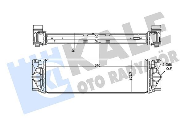 Turbosarj Radyatoru Mercedes Sprınter B906 B907 B910 . Vw Crafter 30-35-50