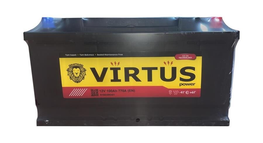 Akü 12 V 100 Ah. Tam Kapalı Smf L5 Kutu 353X175X190