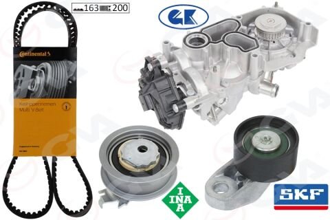 DEVİRDAİM EKSANTRIK GERGİ KITI GOLF8-A3-LEON-OCTAVİA 1.0 TSI 2020 DLAA-DLAB-DFNA-DFNB-DSGB-DSGD