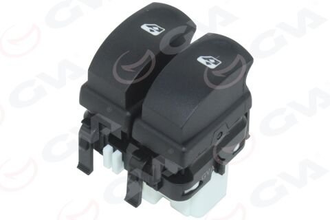 Cam Açma/Kapama Anahtarı Çiftli Ön Sol Renault Clıo Iıı 05 Modus 04 10 Fişli