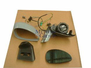 Cıtroen C4- 04/11; Kapı Aynası Sağ Elektrikli/ısıtmasız/sinyalli Tip Sinyalsiz Oto Katlanır Gri - 8149.YQ