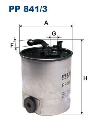 YAKIT FILTRESI MERCEDES OM611 OM668 W168 W414 W638 B901 B904