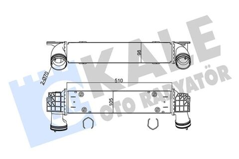 Turbo Radyatoru Bmw N47N E90 E92 E93 E84