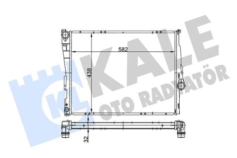 Motor Su Radyatoru Bmw M52 M54 M57 E46 Z4 E85