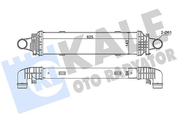 Turbosarj Radyatoru Mercedes W204 S204 C204 C218 W212 C207 X204
