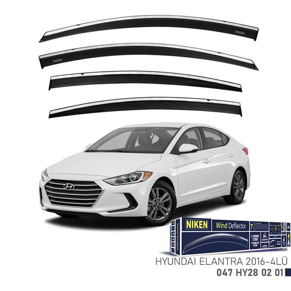 KROMLU CAM RÜZGARLIĞI HYUNDAI ELENTRA 2016- 4L