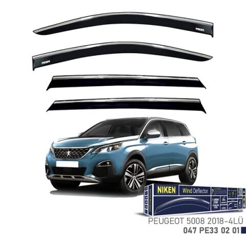 KROMLU CAM RÜZGARLIĞI PEUGEOT 5008 2018- 4LÜ