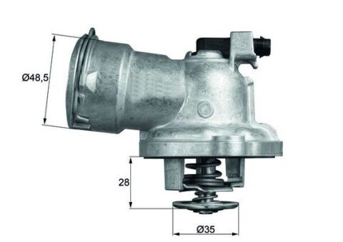 TERMOSTAT 87 C MERCEDES OM642 W204 S204 C219 W211 W221