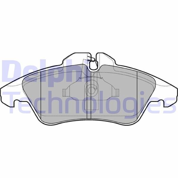 Fren Balatası On Mercedes W638 B901 B904 . Vw Lt 28-35-46