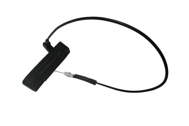 2T14 V266A62Bg - Ford Transıt Connect- 02/09; Orta Kapı İç Açma Kolu Siyah (Uzun Şase) (Teli İle Birlikte)