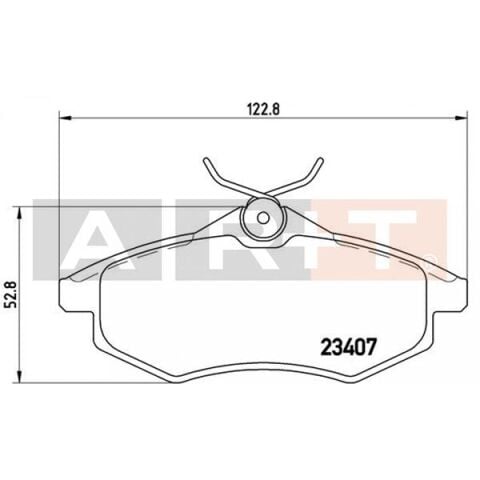 ÖN FREN BALATASI CITROEN C2 03 12 C3 02 09