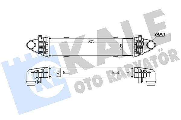 Turbosarj Radyatoru Mercedes W204 S204 C204 W212 C207 R172