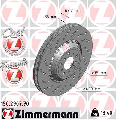 Fren Diski On Sol Bmw M5 F10 M6 F12 F13 F06 Havalı Delıklı Cıft Parcalı