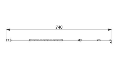 FREN İKAZ SENSÖRÜ ASTRA F 1.4-1.6-1.8 16V-ASTRA G 1.6-1.8-2.0 16V-ZAFIRA 1.6-1.8-2.0 16V