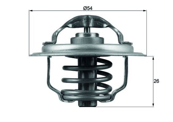 TERMOSTAT 87C GOLF V-VI-PLUS-JETTA III-PASSAT-TIGUAN-A3-A6-LEON 2.0TDI BMA BKP BKP-BKD-CBAB-CBDA