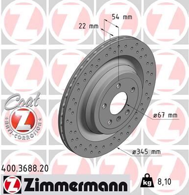 Fren Dıskı Arka 4-Matic Mercedes W166 X166