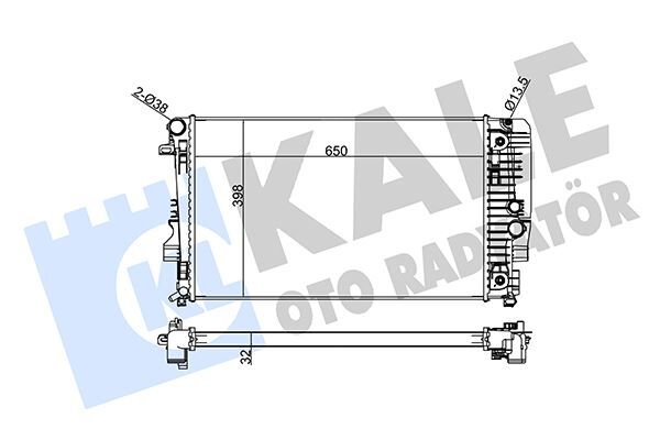 Motor Su Radyatoru Mercedes Vıto W639 03