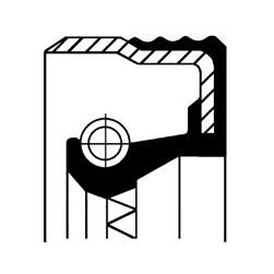 12012709B Eksantrik Mil Keçesi Bora-Caddy Iı-Golf Iıı-Iv-Passat-Polo-Lt35-T4-A4-A6-Cordoba Tüm Mo