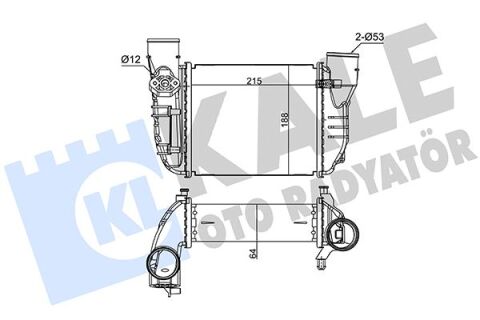 Turbo Radyatörü Intercooler Audı A4-Exeo 08-10 1.8T