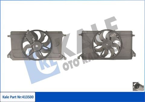 Fan Motoru Focus Iı Focus Iı Cmax 1.6 Zetec S 16V 2.0Tdcı 03 07 Klımalı