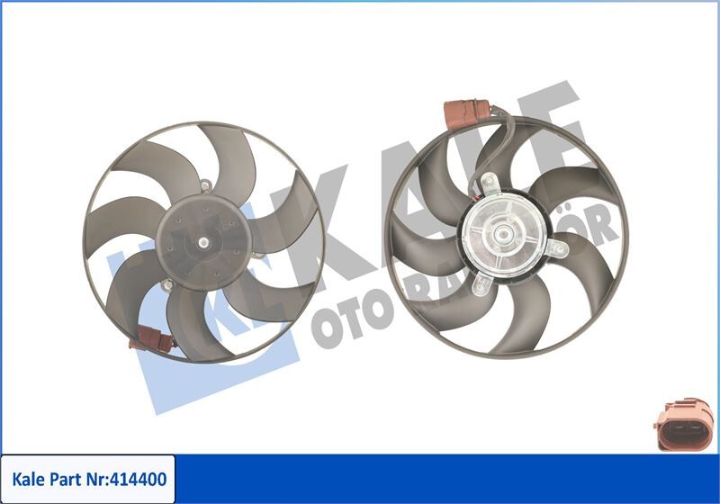 Fan Motoru Sağ Golf 5-6-Passat-Jetta-Caddy 3-A3-Octavıa-Superb-Leon 1.4-1.6-1.9-2.0 150Wx292.9Mm