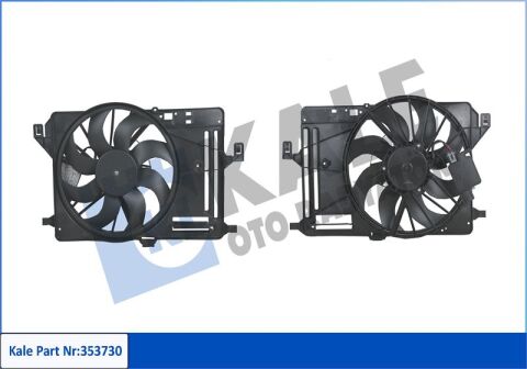 Fan Motoru Davlumbazlı Ford Focus Iıı Ford C Max 11 17 1.6 Tdcı 12V