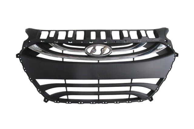 Hyundaı I30- 12/14; Ön Panjur Siyah Nikelaj Kaplamalı (tyg) - 86350-A6010