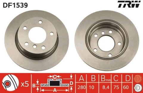 FREN DISKI ARKA BMW E36 91 98 E46 97 05