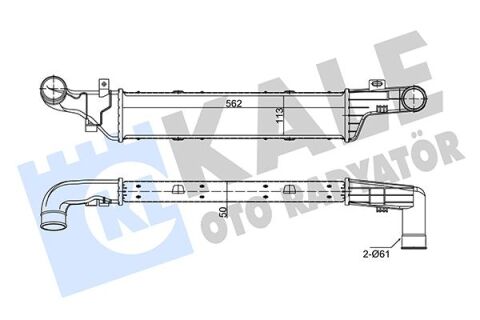Turbosarj Radyatoru Mercedes E-Class W210 S210