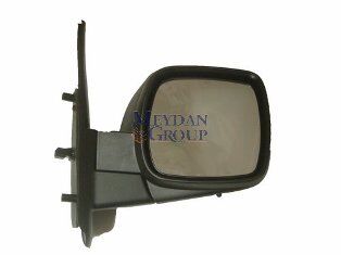 7701068836 - RENAULT KANGOO- 3- 08/13; KAPI AYNASI SAĞ ELEKTRİKLİ/ISITMALI/SENSÖRLÜ (SİYAH KAPAKLI)