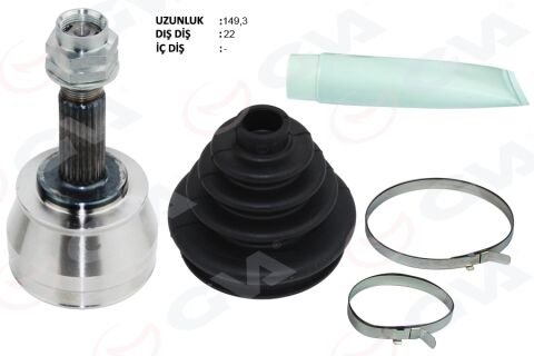 AKS KAFASI SOL-SAG ON DIS FIAT ALBEA 1.2i 03-07