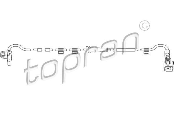 ARKA ABS HIZ SENSORU SOL TRANSIT V347 V348 TT9 2.2 155PS 11 14 2.2 TDCI 2.4 TDCI 3.2 TDCI