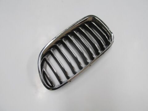Bmw 5 Serı- F10- 13/16; Ön Panjur Sol Nikelajlı (iç Petekleri Siyah) (tw) - 51137412323