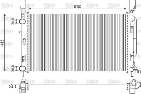 Motor Su Radyatoru Mercedes Cıtan Om607 W415 12 . Renault Kangoo 1.5 Dci 1.6 16V 09