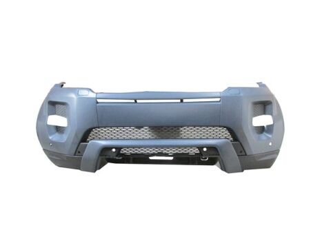 Lr038565 - Range Rover- Evoque- 12/15; Ön Tampon Gri (Far Yıkamalı/Sis Delikli/Panjurlu/Sensör Delikli 5Kap