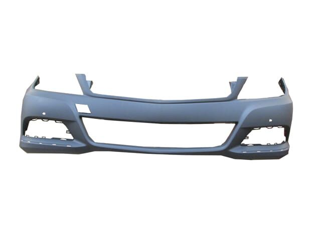 Mercedes C Class- W204- 11/13; Ön Tampon Gri (astarlı Bant/far Yıkama Deliksiz/sensör Delikli Tw) - 2048806347