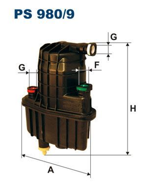 Yakıt Filtresi Clıo Iıı-Modus 1.5 Dcı 07 65/80 Hp Sensörlü
