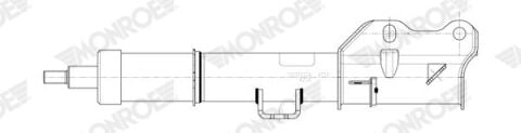 AMORTISOR ON GAZLI MERCEDES VITO W447 14