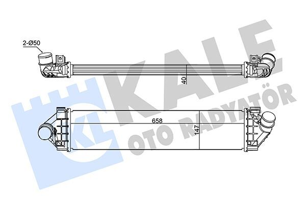 Turbo Radyatoru Focus Iı Focus Iı Cmax 1.6Tdcı 1.8Tdcı 2.0Tdcı 04 08 Cmax 1.6Tdcı 2.0Tdcı 07