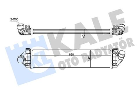 Turbo Radyatoru Focus Iı Focus Iı Cmax 1.6Tdcı 1.8Tdcı 2.0Tdcı 04 08 Cmax 1.6Tdcı 2.0Tdcı 07