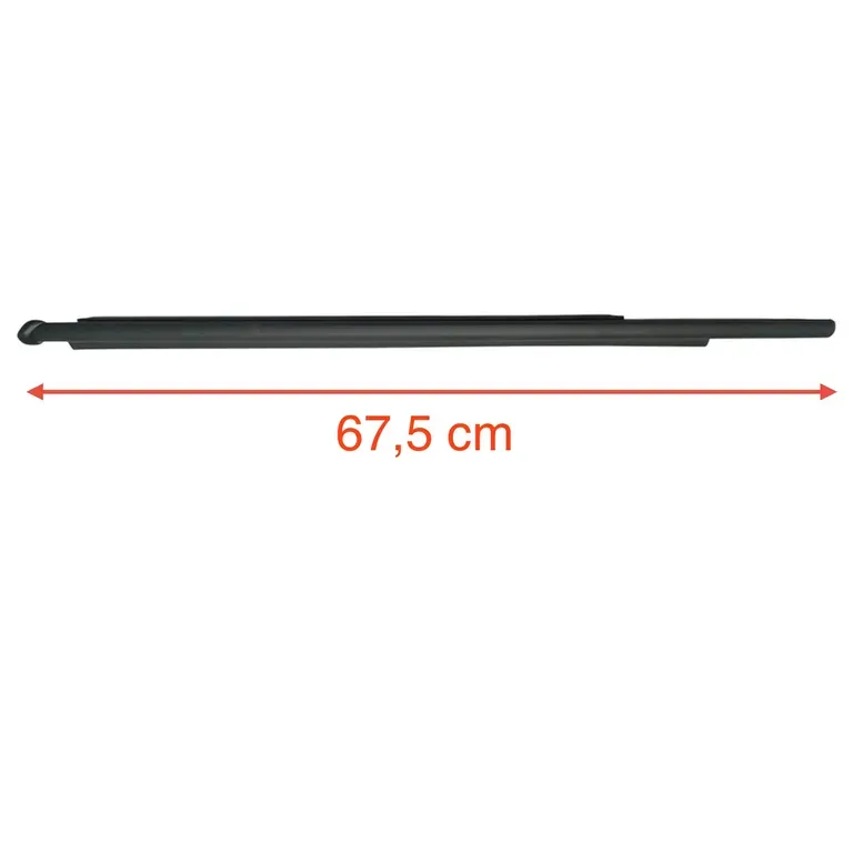 Toyota Çıta Cam Sıyırıcı Fitil Hılux Revo 15-21 Arka Sol (Siyah)