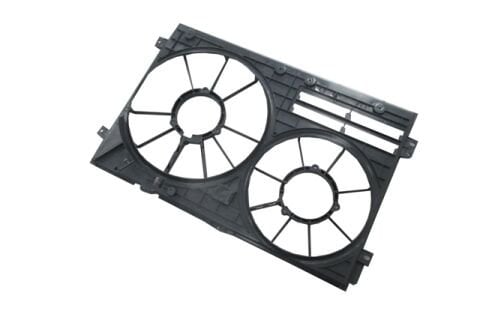 1K0121205Ad - Skoda Octavıa- 05/09; Radyatör Ve Klima Fan Davlumbazı Boş Gövde (Çiftli) (300W 363Mm)