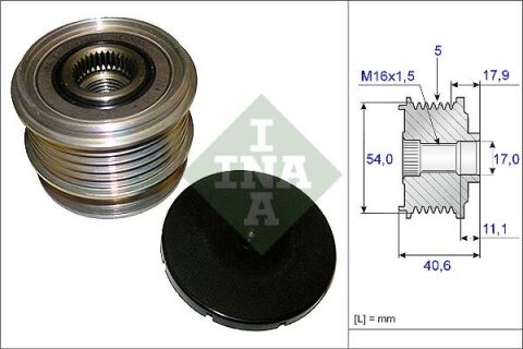 Alternatör Gergi Kasnağı Ford Mondeo Iv 2.5-Smax 07 Volvo S40-V50-S60-V60-Sc60-V70-Xc70-S80-Xc90
